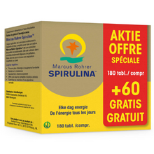 Afbeelding in Gallery-weergave laden, ACTIE Marcus Rohrer Spirulina 180 tabl. + 60 tabl. gratis
