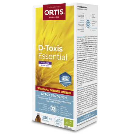 Ortis Detox Detoxine zonder jodium - 250 ml