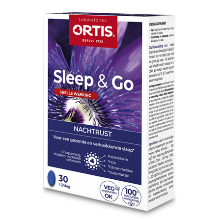 Ortis Sleep & Go - 30 caps