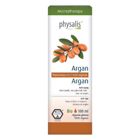 Physalis Argan plantaardige olie Bio - 100 ml