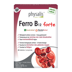 Physalis Ferro B12 forte - 45 tabl.