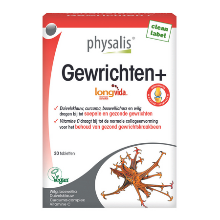 
                  
                    Physalis Gewrichten+ - 30 tabl
                  
                