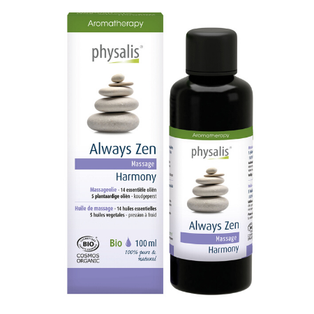 Physalis Massageolie Always Zen - 100 ml