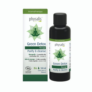 Physalis Massageolie Green Detox - 100 ml