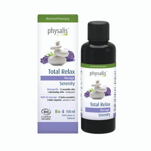 Physalis Massageolie Total Relax - 100 ml