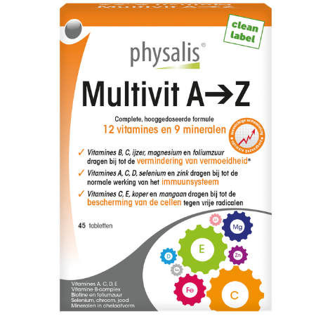 
                  
                    Physalis Multivit A-Z - 45 tabl
                  
                