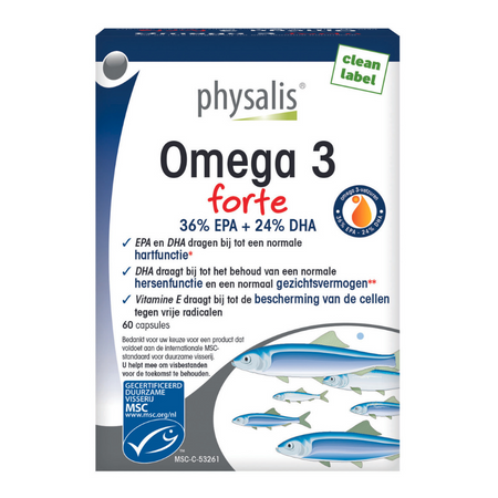 Physalis Omega 3 forte - 60 caps