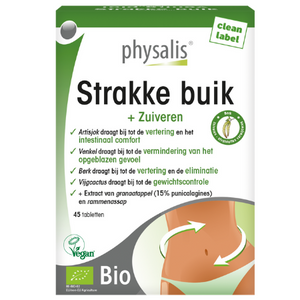 Physalis Strakke Buik + zuiveren - 45 tabl