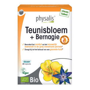 Physalis Teunisbloem + Bernagie - 60 caps