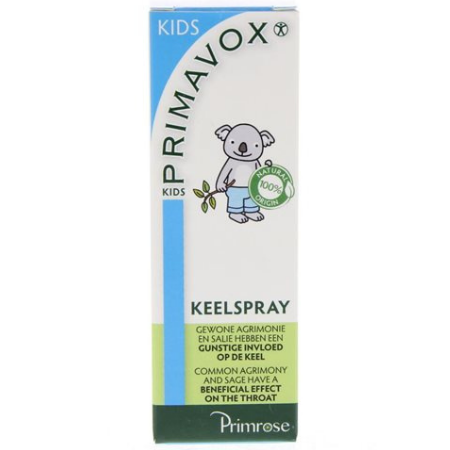 Primrose - Primavox kids keelspray 10ml