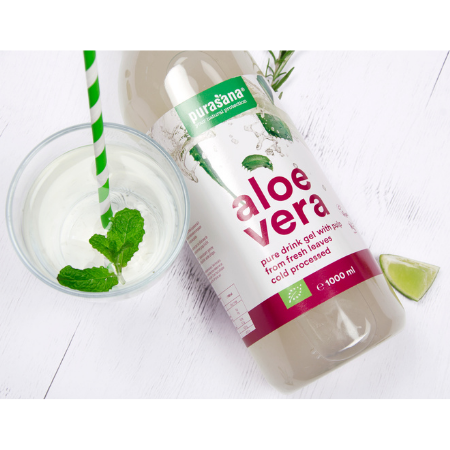 
                  
                    Purasana Aloë Vera sap met pulp - 1000 ml
                  
                
