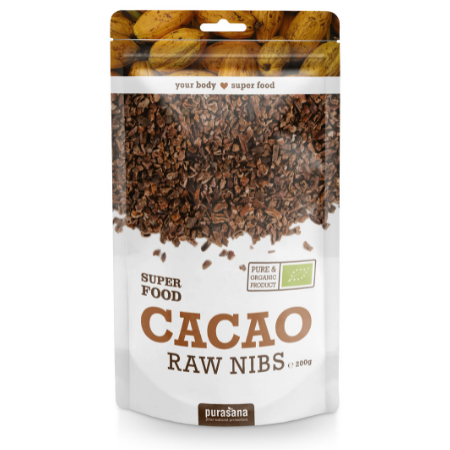Purasana Cacao raw nibs - 250 gr