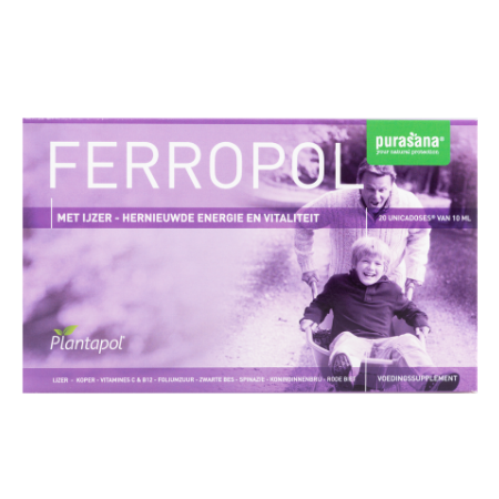 Plantapol Ferropol - Purasana - 20 x 10 ml ampullen