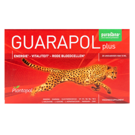 
                  
                    Plantapol Guarapol Plus - Purasana - 20 x 10 ml ampullen
                  
                