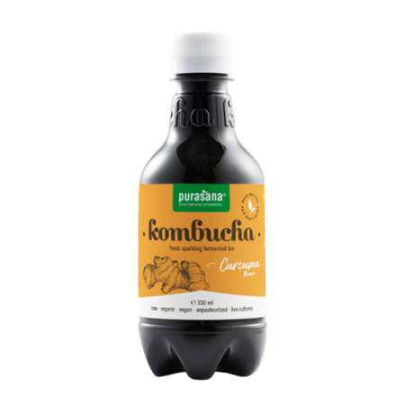 Purasana Kombucha curcuma - 330 ml