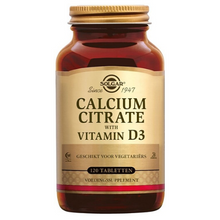 Afbeelding in Gallery-weergave laden, Solgar Calcium Citrate with Vitamin D-3 - 60 tabs
