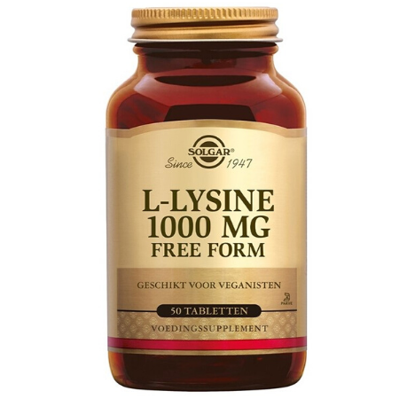 
                  
                    Solgar L-Lysine 1000mg - 50 tabl
                  
                