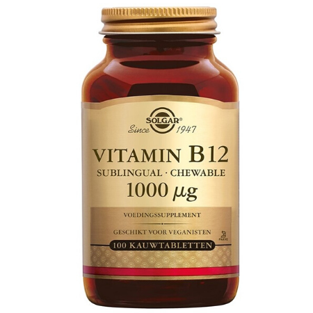 Solgar Vitamin B-12 1000 µg nuggets - 100 tabl