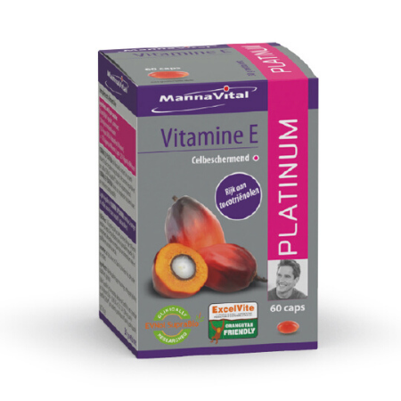 Mannavital Vitamine E Platinum - 60 caps