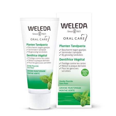 
                  
                    Weleda Planten Tandpasta - groene muntsmaak - 75 ml
                  
                