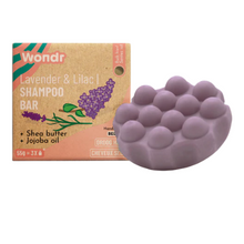 Afbeelding in Gallery-weergave laden, Wondr Shampoo Bar - Purple Healing - Droog haar - Normaal of XL
