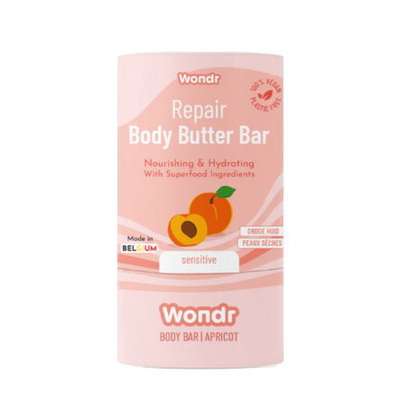 
                  
                    Wondr Body Butter Bar - Repair - Abrikoos - Droge huid
                  
                