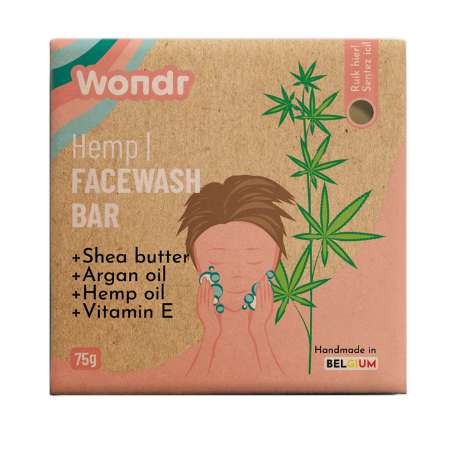 Wondr Facewash Bar - Hemp your Day - Antioxidant