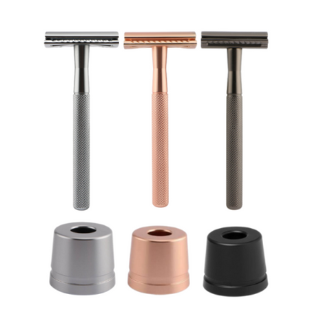 
                  
                    Wondr Safety Razor Scheermes + Houder - in 3 kleuren
                  
                