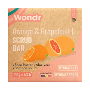Wondr Scrub Bar - Orange & Grapefruit