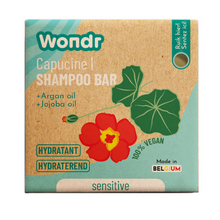 Afbeelding in Gallery-weergave laden, Wondr Shampoo Bar - Flower Power - Gevoelige hoofdhuid &amp; Verzorgend

