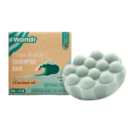 Wondr Shampoo Bar - Ocean Breeze - Vet haar - Normaal of XL