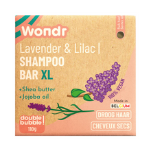 Afbeelding in Gallery-weergave laden, Wondr Shampoo Bar - Purple Healing - Droog haar - Normaal of XL
