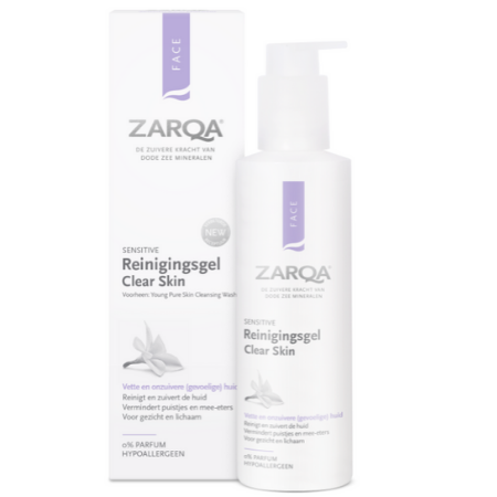 ZARQA Reinigingsgel Clear Skin - 200 ml