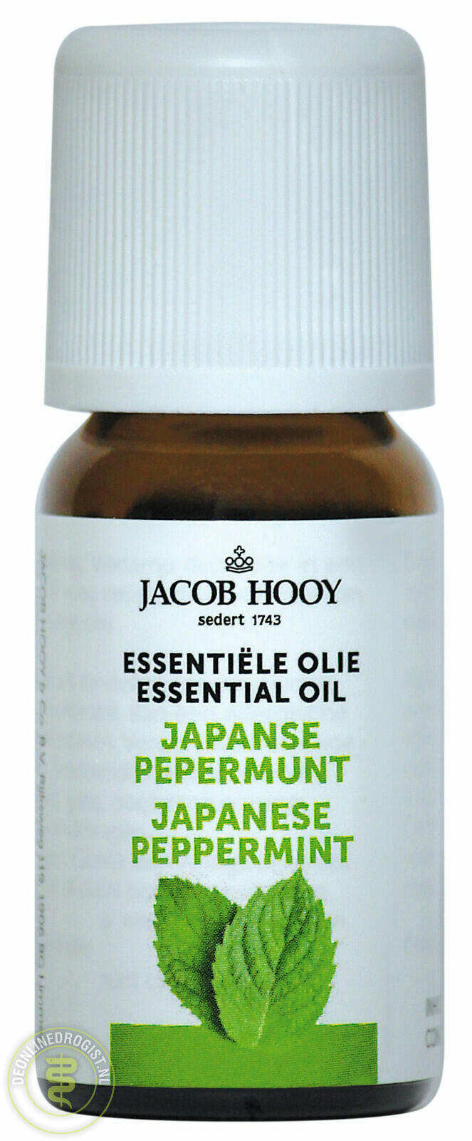 Jacob Hooy Japanse pepermunt olie 10ml