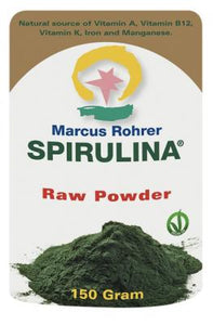 Marcus Rohrer Spirulina Raw Powder - 150 gram